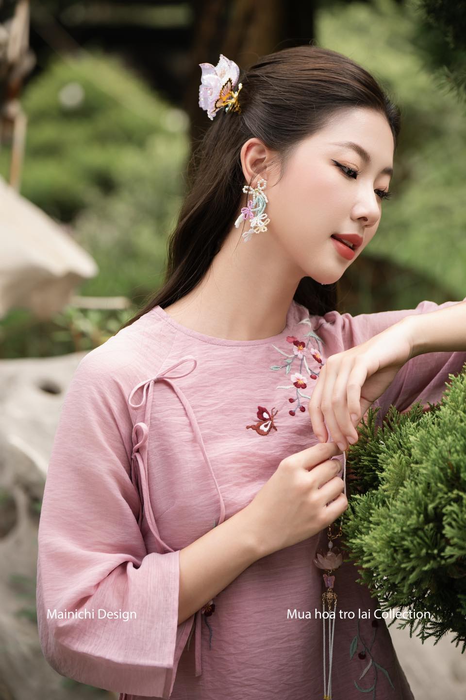 Bộ sưu tập áo dài cách tân BTS0101