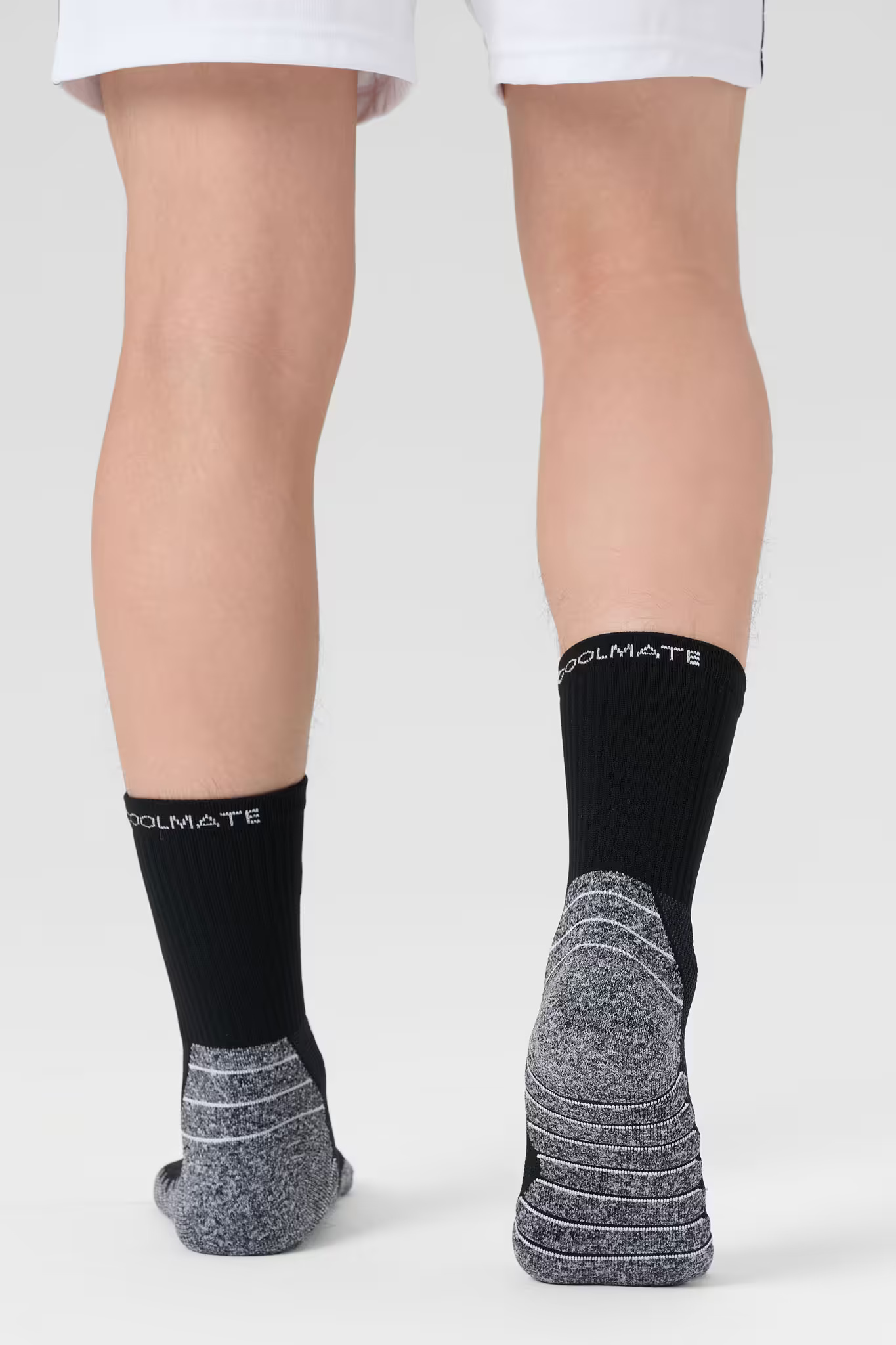 Tất Pickleball Nam Cổ Trung Court Black